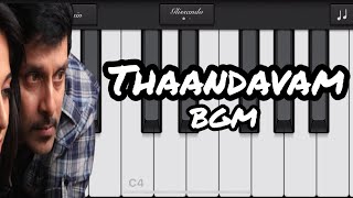 Thaandavam BGM | Piano tutorial | GarageBand