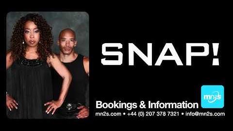 Snap! - Available exclusively for Live PA bookings worldwide