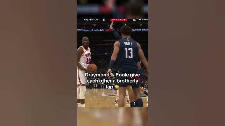 Draymond & Poole 👀