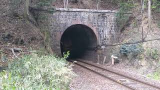 JR芸備線　トンネルまたトンネル。
広島市安佐北区下深川駅から玖村駅へ。