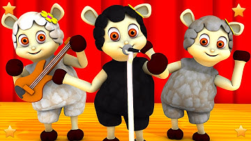 Baa Baa Black Sheep | Kindergarten Nursery Rhymes & Songs for Kids