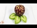 Art In Apple carving &amp; Cutting - Fruit Carving Designs