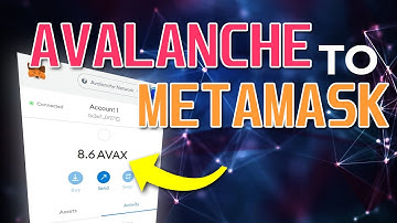 How To Add Avalanche To MetaMask (AVAX)