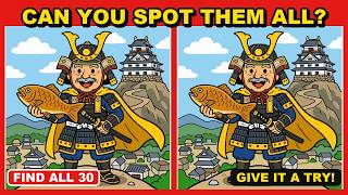 Spot the Difference for Seniors | Gifu | Find All 30 Differences (Easy to Hard) screenshot 4