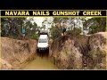 Nissan Navara on Gunshot Creek - The Old Tele Track - Cape York - June 2021