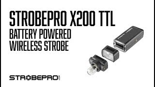 Godox AD200 TTL Battery Strobe - Complete Walkthrough