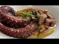 Pulpo para la cena de Nochevieja 2024