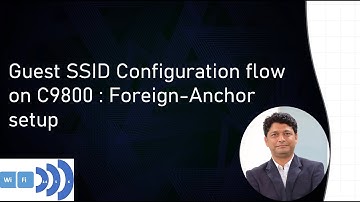 How to set up a Guest WLAN with Foreign/Anchor C9800 WLC