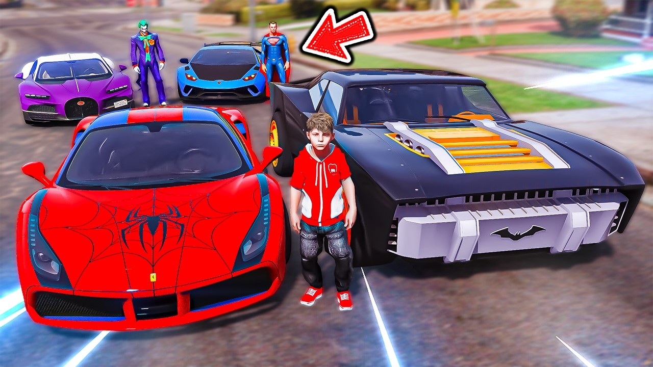 سرقنا سيارات الأبطال الخارقين 😱🔥!! | فلم قراند