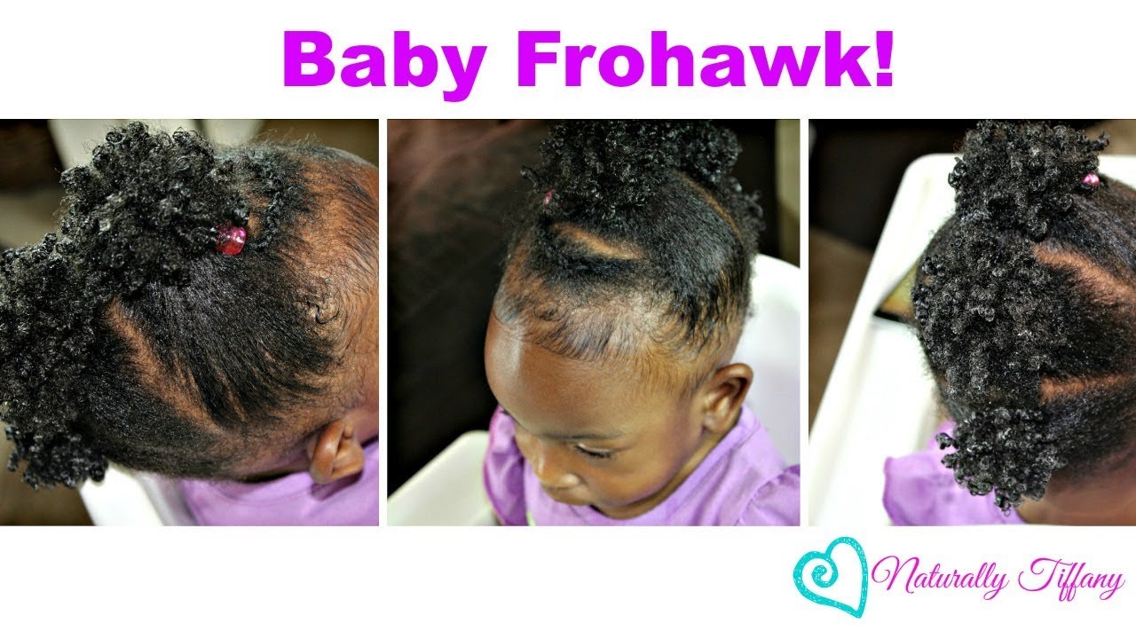 Baby Frohawk Very Easy Toddler Style Type 4 Hair Youtube