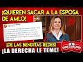 ¡AHORA MISMO! OPOSITORES A AMLO QUIEREN DESAPARECER DE REDES A SU ESPOSA BEATRIZ GUTIERREZ ¡LE TEMEN