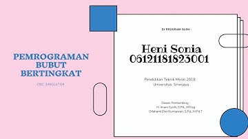 Cnc Simulator || Pemrograman Bubut Bertingkat