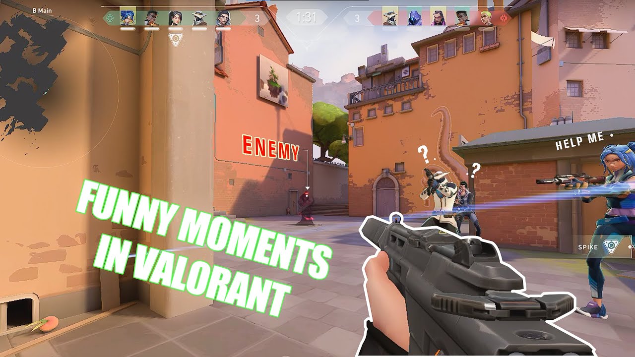 FUNNY VALORANT MOMENTS GAMEPLAY - YouTube