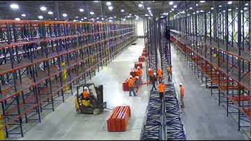 Pallet Racking and Decking Installation in Columbus, OH.