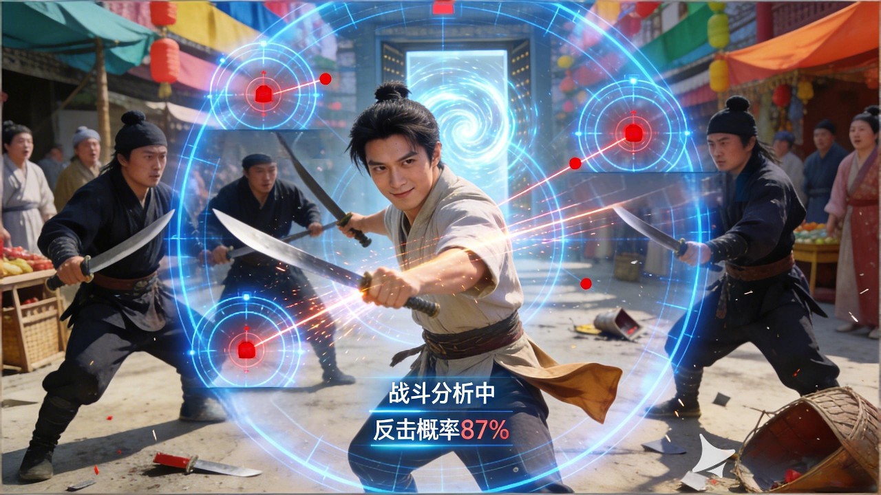 現代黑道教父穿成古代傻子？土匪來砸場子？我讓他們集體跪祠堂！⚔️⚡