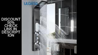 Digital Luxury Bathroom Shower Panel Waterfall Rainfall Faucets Hot&Cold Mixer Taps Bidet Faucet Mas