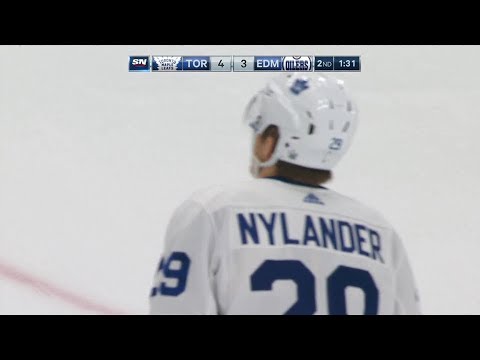 William Nylander 5th Goal of the Season! 11/30/17 (Toronto Maple Leafs vs Edmonton Oilers)