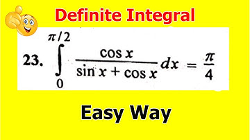 25.Definite integral | Calculus | Problem #23 | Exercise 5.2 Bsc math Calculus SMYousuf