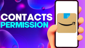 How to Turn Off or On Contacts Permission on Amazon Shopping Android ios