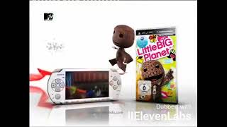 [AI Dubbed] Лост Медиа Littlebigplanet PSP Spongebob Commercial On Think Happy Day