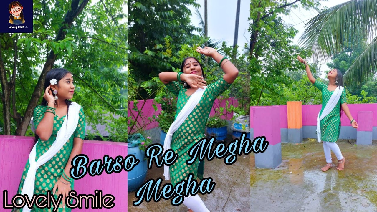 Barso Re Megha Megha | Dance by Spshota Rozario | On Lovely Smile | # ...