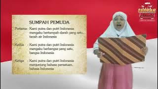 Pembacaan Teks Sumpah Pemuda