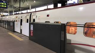 九州新幹線　800系発車　熊本駅