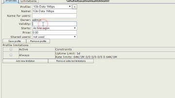 Creating hotspot voucher in mikortik (usermanager)