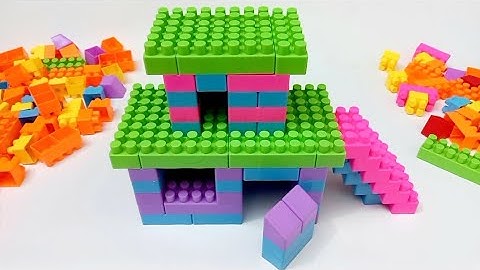 Satisfying DIY Lego House - ASMR Building Blocks - lego building fun#buildingblocks#asmr#asmrsounds