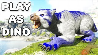 WE RAID THEIR BASE AND STEAL THEIR THYLA | PLAY AS DINO | ARK SURVIVAL EVOLVED