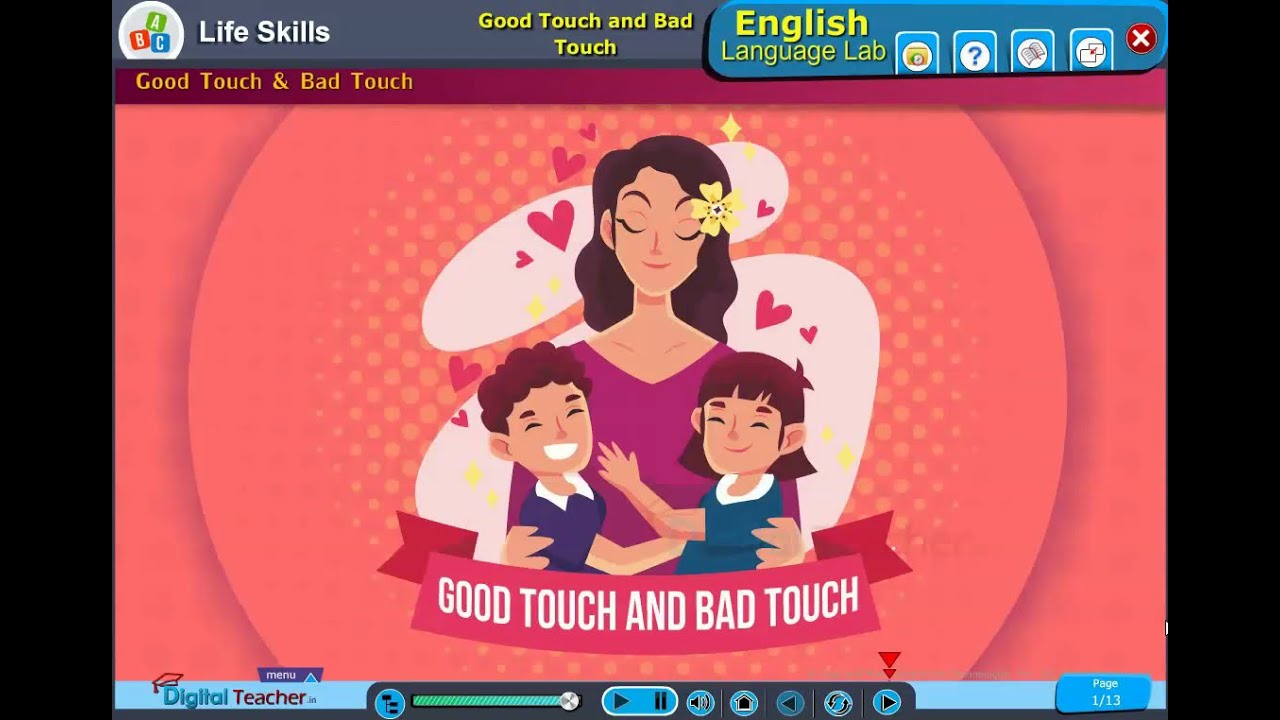 Child Safety-Good Touch and Bad Touch - YouTube