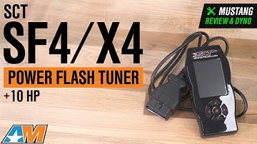 1996-2017 Mustang SCT SF4/X4 Power Flash Tuner Review & Dyno
