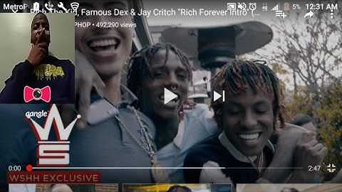 Rich Forever Intro (React Video) Rich The Kid/FamousDex/Jay Critch