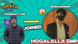 @SenpaiSpider Joined Hogalalla Smp 😱😈🔥... | @YesSmartyPie \& @SenpaiSpider Are Together 🔥! |