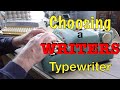 Choosing a typewriter for writers
