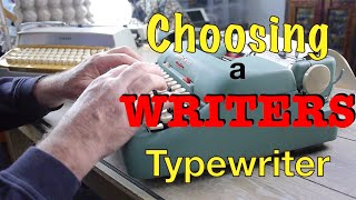 Choosing a Typewriter for Writers