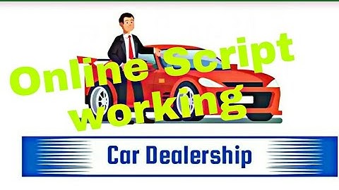 Car Dealership application [ Online Script ]