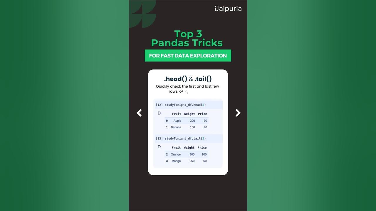3 Must-Know Pandas Tricks for Fast Data Exploration! - YouTube