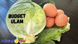 Cabbage and Egg Budget Recipe | Ginisang Repolyo na may itlog, Super Sarap!