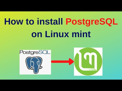 82. PostgreSQL DBA: How to install PostgreSQL on Linux Mint