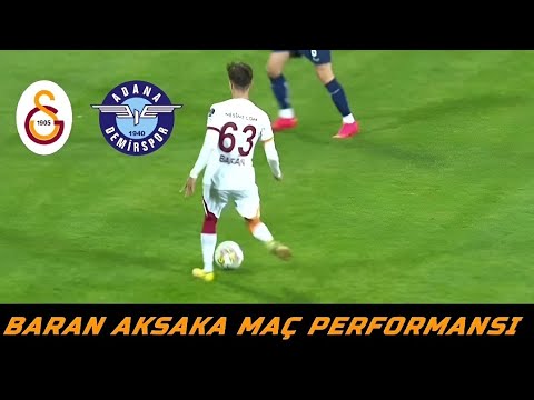 Özgür Baran Aksaka Performansı | Galatasaray - Adana Demirspor Hazırlık Maçı