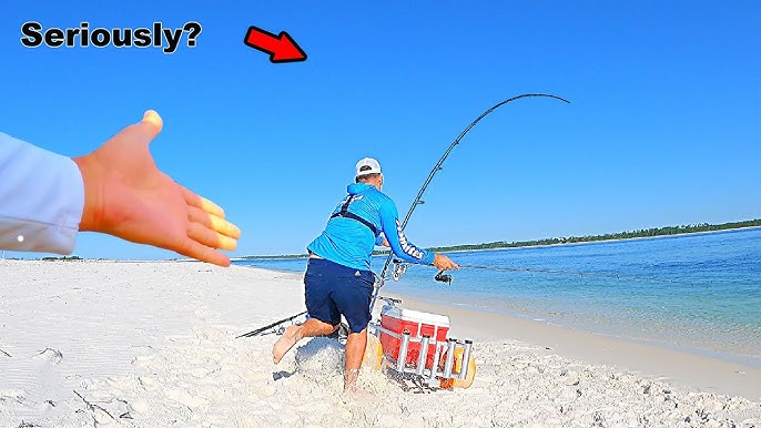 I Tied a Camera to My Surf Fishing Rig! Complete Game Changer