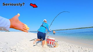 Fishing the Beach When Something Crazy Happened!