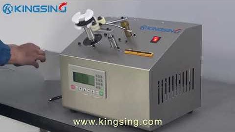 Semi-automatic Cable Coiling Machine