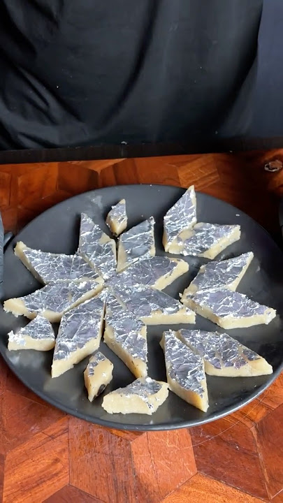 Kaju Katli Recipe (Kaju Barfi) #shorts #asmrfood
