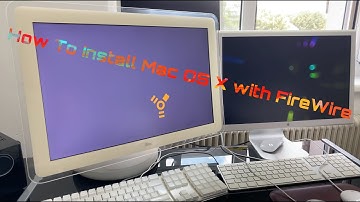 How to Install Mac OS X with FireWire
