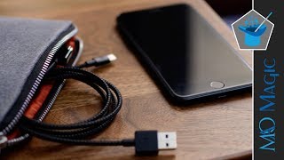 BasAcc 3′ Lightning USB Cable (Apple MFi Licensed & Certified) for iPhone 6 Plus 6s SE 5 5s 5c iPad Pro 5 4 Air 2 1 Mini 4th 3rd 2nd iPod Touch 5th 6th iPod Nano 7 Sync and Charge Charger 8-Pin Black The ZUS Super Duty Lightning Cable Hopes to be Your Last - Including a Lifetime Warranty