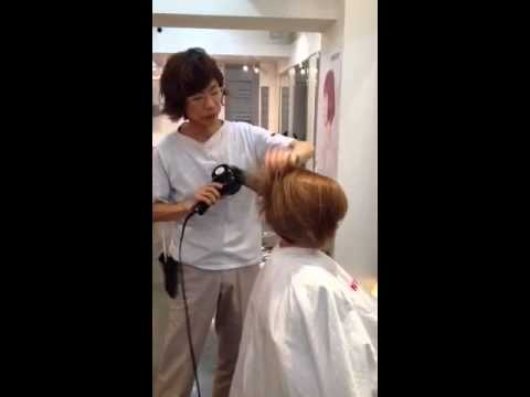 ボブカット ブロー動画 ショートボブ ハンドブロー Bob Cut 2 Jikko Yamada 山田 実行 渋谷 美容室 美容院 コントラストヘアー 青山通り Youtube