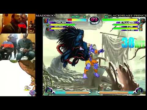 MvC2: Blackheart Prince - Blackheart Infinite Tag Storm LS xx HoD 74 hit 90% Combo .:1.26.23:.