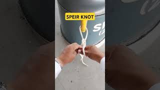 HOW TO TIE SPEIR KNOT